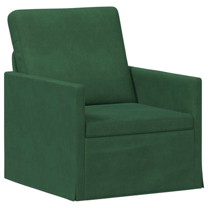 Fauteuil Jungle Groen 70 x 81 x 82 cm Katoen Stof