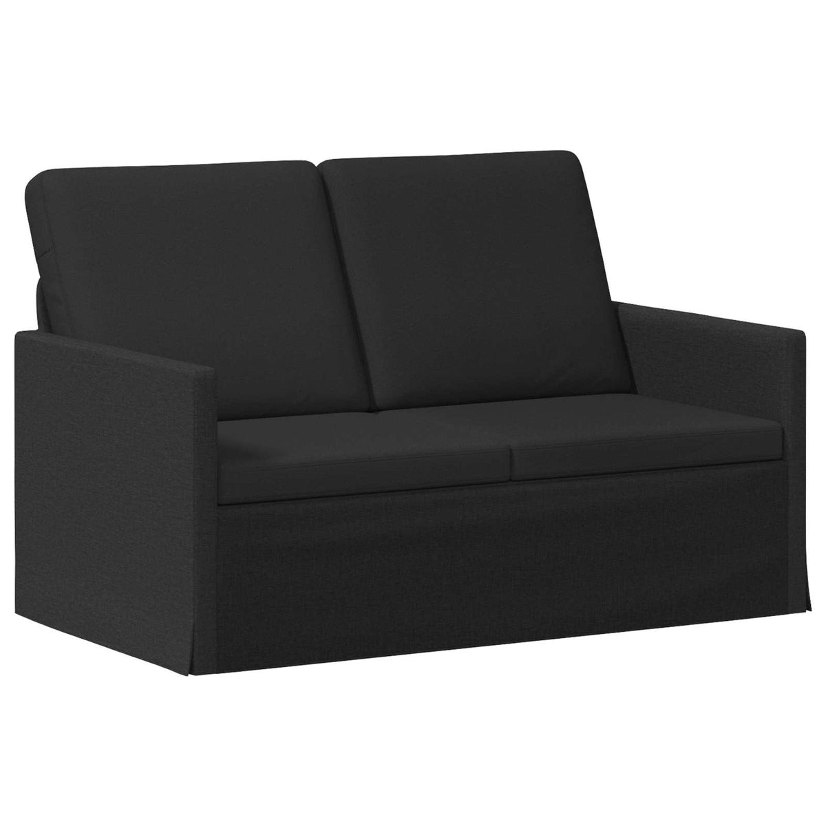 2-zits bank Zwart 130 x 81 x 82 cm Stof