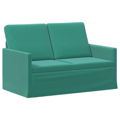 2-zits bank Turquoise 130 x 81 x 82 cm fluweel