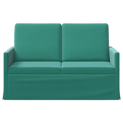 2-zits bank Turquoise 130 x 81 x 82 cm fluweel