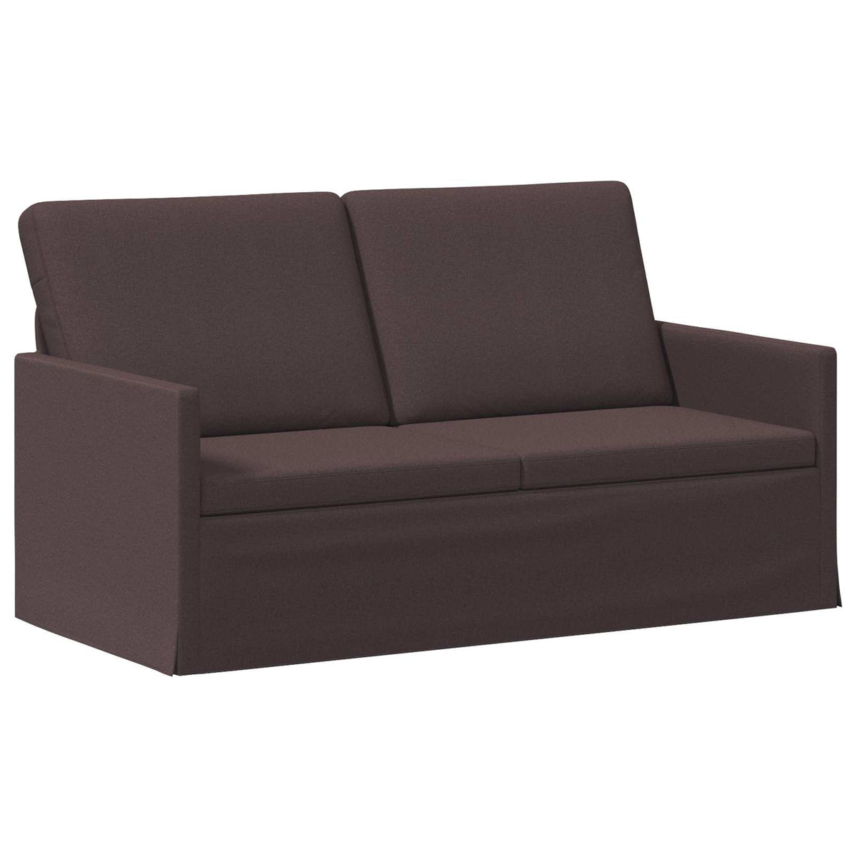 2-zits bank Donkerbruin 150 x 81 x 82 cm Stof