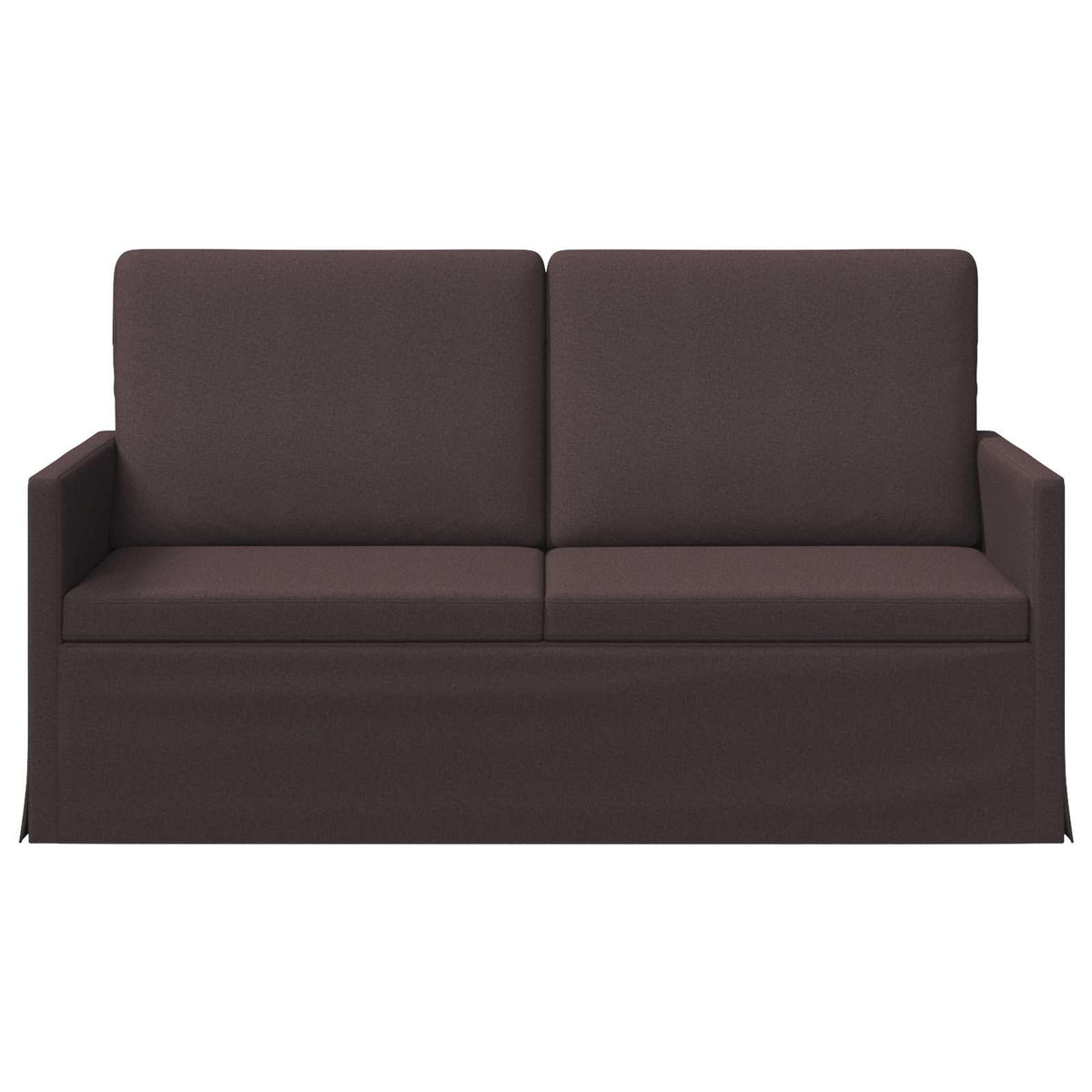 2-zits bank Donkerbruin 150 x 81 x 82 cm Stof