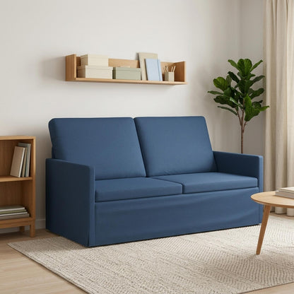 2-zits bank Blauw 150 x 81 x 82 cm Stof
