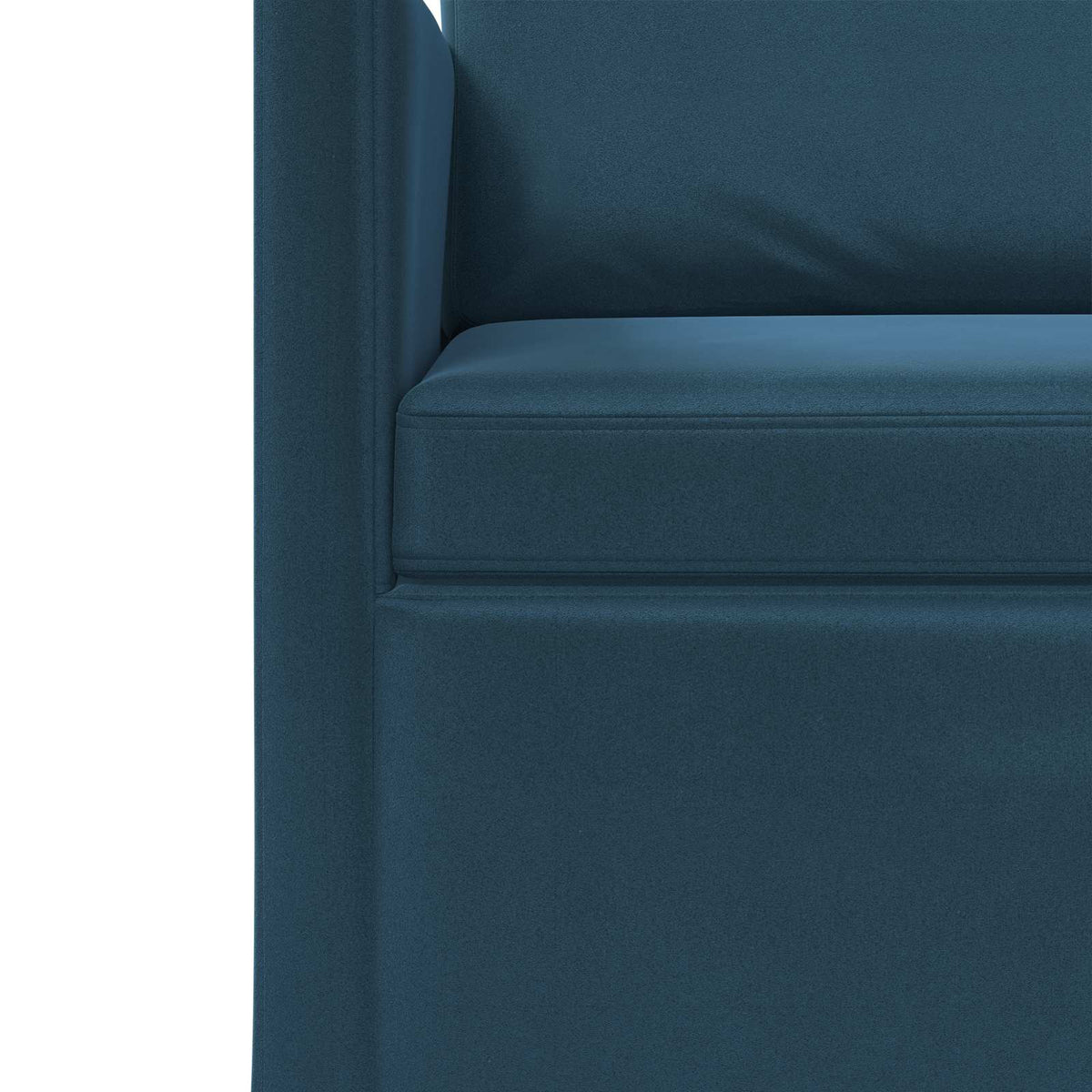 2-zits bank Blauw 150 x 81 x 82 cm fluweel