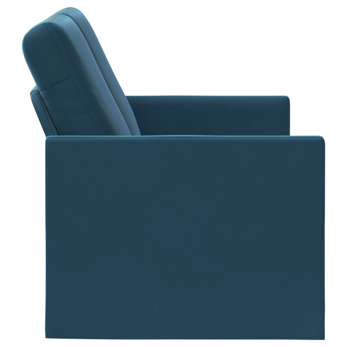 2-zits bank Blauw 150 x 81 x 82 cm fluweel