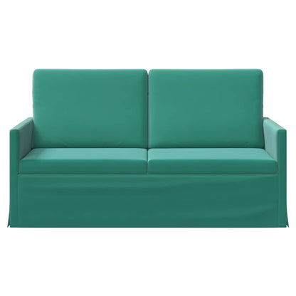 2-zits bank Turquoise 150 x 81 x 82 cm fluweel