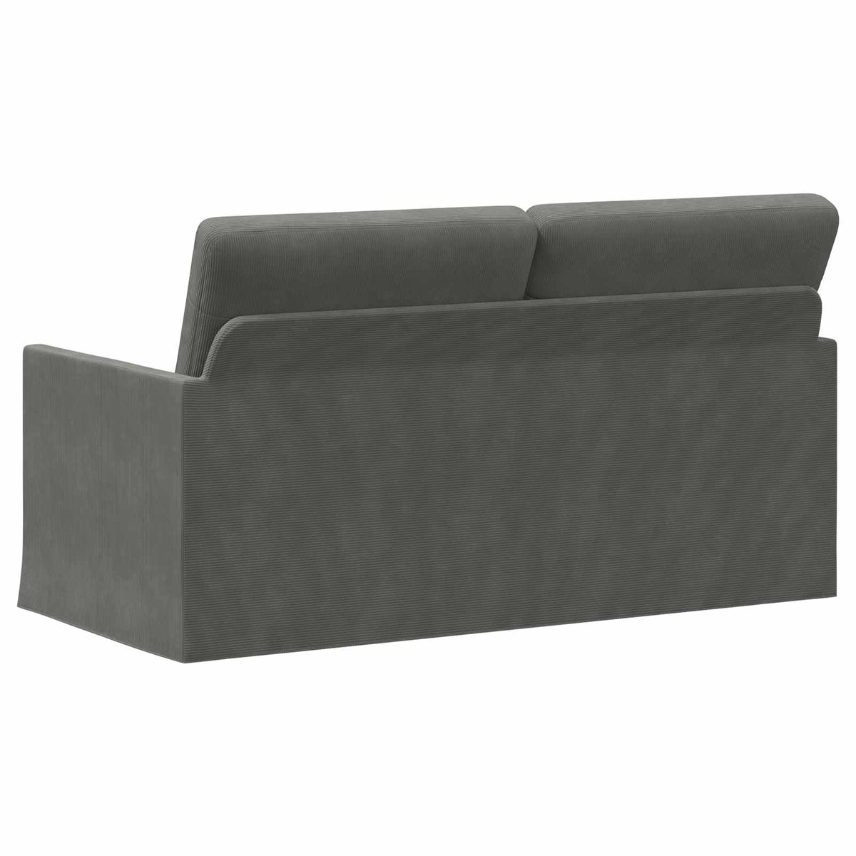 2-zits bank Donkergrijs 150 x 81 x 82 cm Katoen Stof