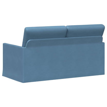 2-zits bank Blauw 150 x 81 x 82 cm Katoen Stof