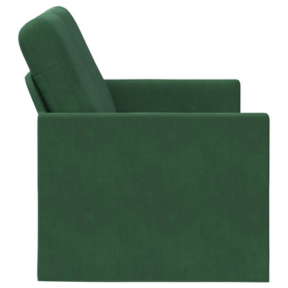 2-zits bank Jungle Groen 150 x 81 x 82 cm Katoen Stof