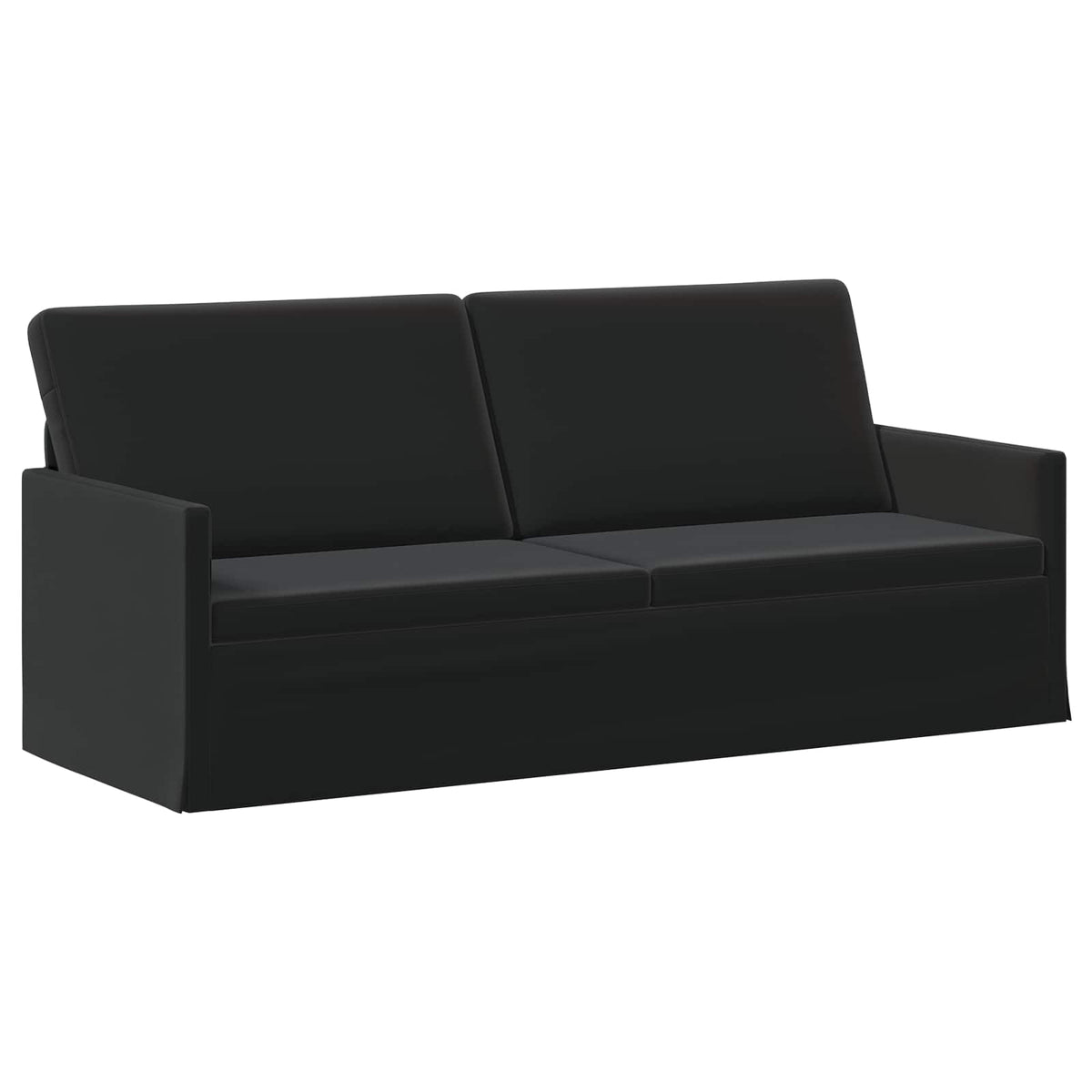 3-zits bank Zwart 190 x 81 x 82 cm fluweel