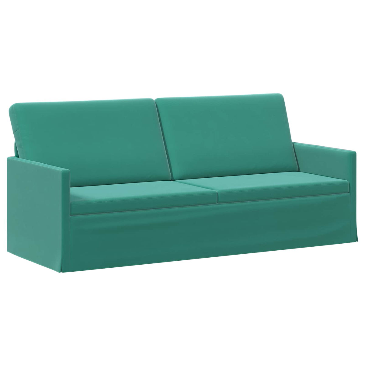 3-zits bank Turquoise 190 x 81 x 82 cm fluweel