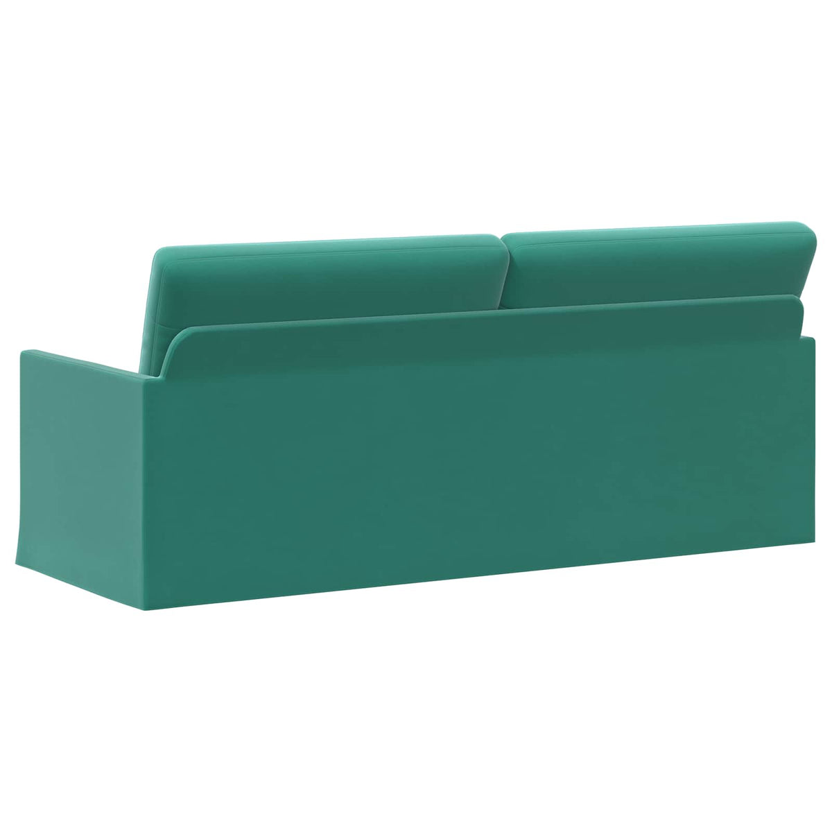 3-zits bank Turquoise 190 x 81 x 82 cm fluweel