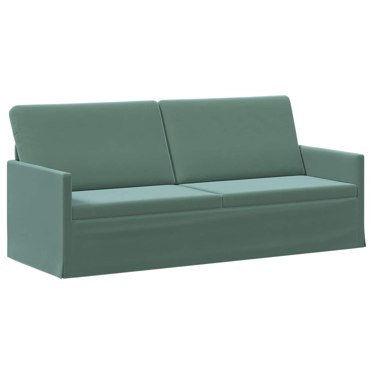 3-zits bank Zeegroen 190 x 81 x 82 cm fluweel
