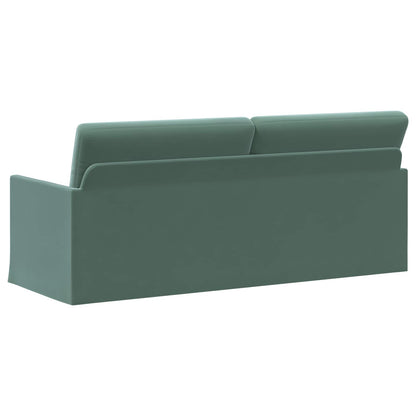 3-zits bank Zeegroen 190 x 81 x 82 cm fluweel