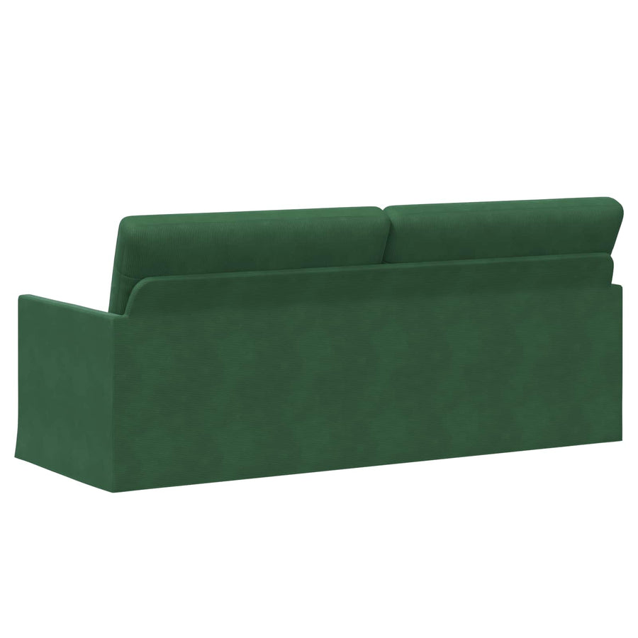 3-zits bank Jungle Groen 190 x 81 x 82 cm Katoen Stof