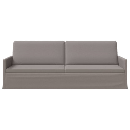 3-zits bank Taupe 220 x 81 x 82 cm Stof