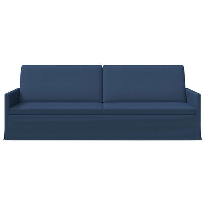 3-zits bank Blauw 220 x 81 x 82 cm Stof