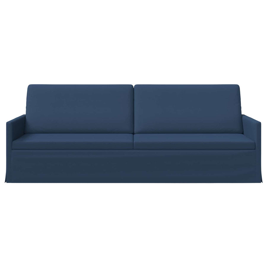 3-zits bank Blauw 220 x 81 x 82 cm Stof