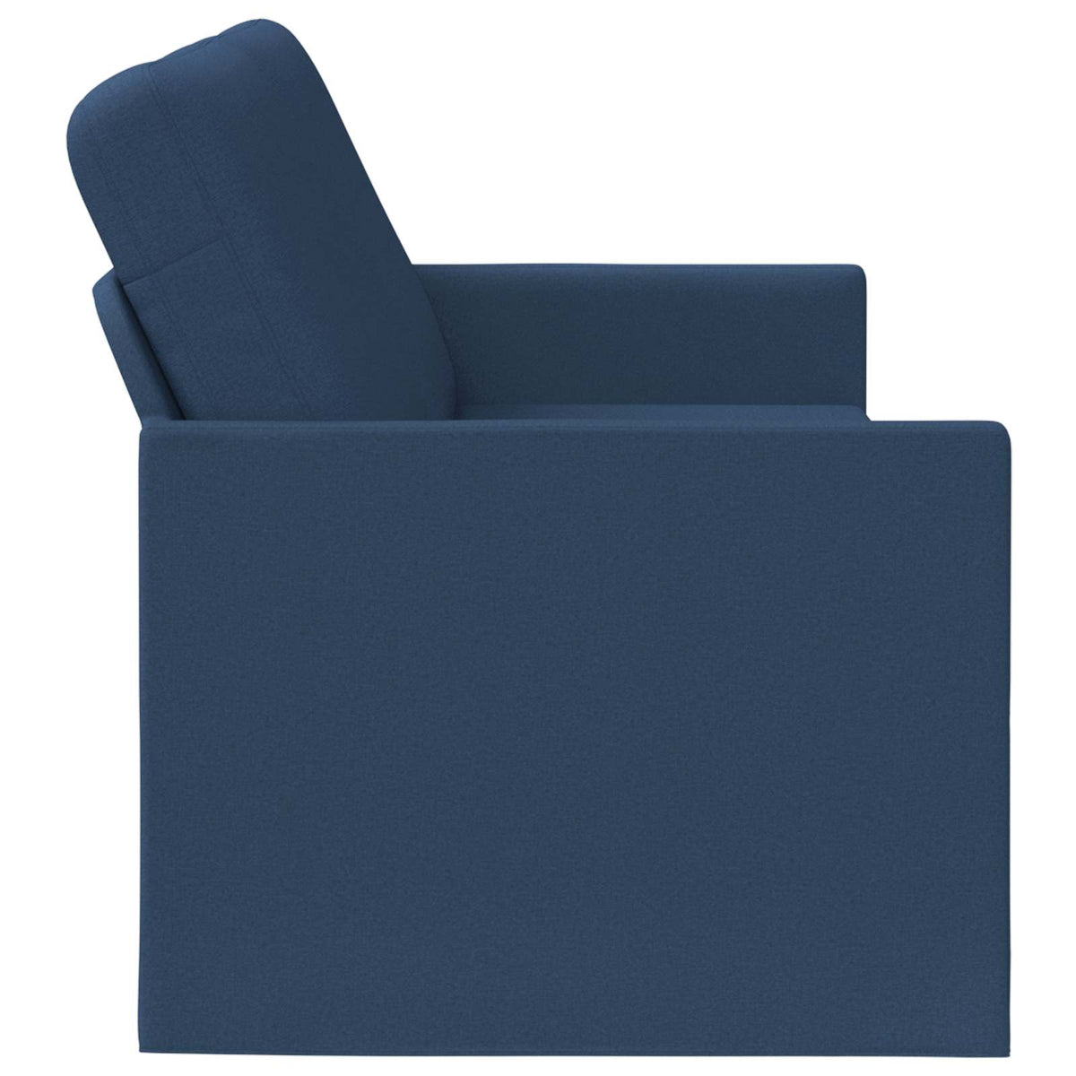 3-zits bank Blauw 220 x 81 x 82 cm Stof