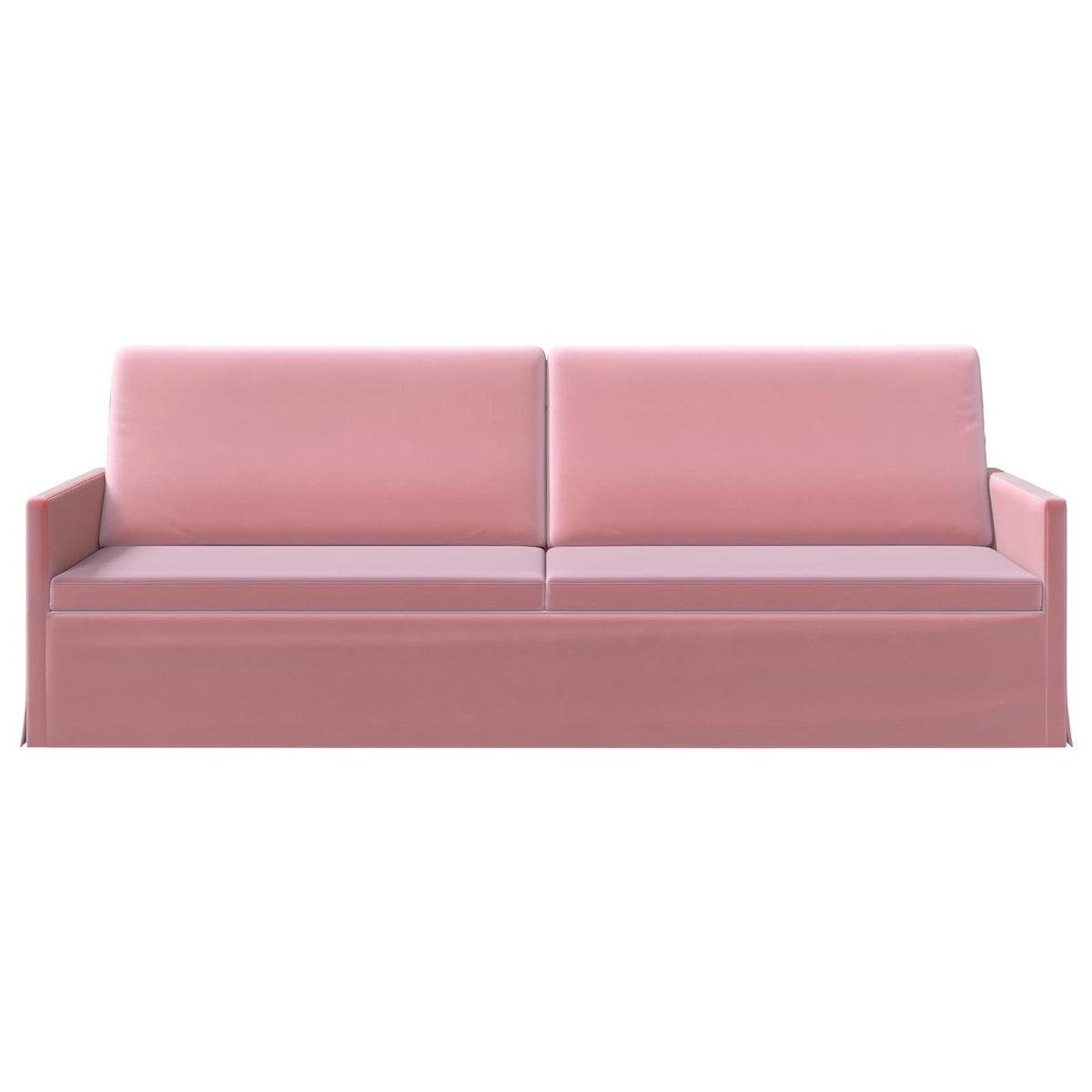 3-zits bank Roze 220 x 81 x 82 cm fluweel