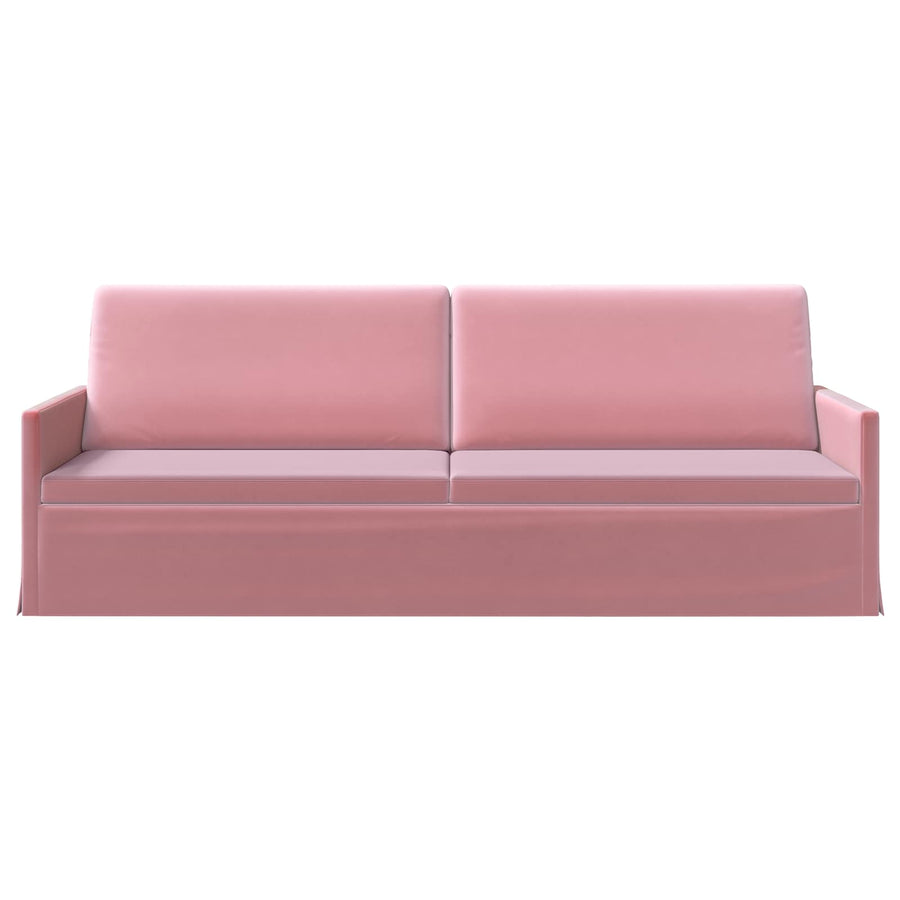 3-zits bank Roze 220 x 81 x 82 cm fluweel