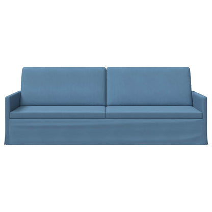 3-zits bank Blauw 220 x 81 x 82 cm Katoen Stof
