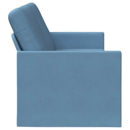 3-zits bank Blauw 220 x 81 x 82 cm Katoen Stof