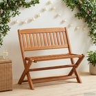 Children's Bench Brown 61 x 38 x 57 cm Solid Eucalyptus Wood