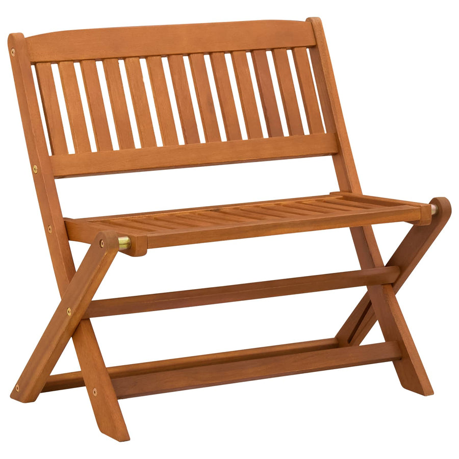 Kinderbank Bruin 61 x 38 x 57 cm Massief Eucalyptus Hout