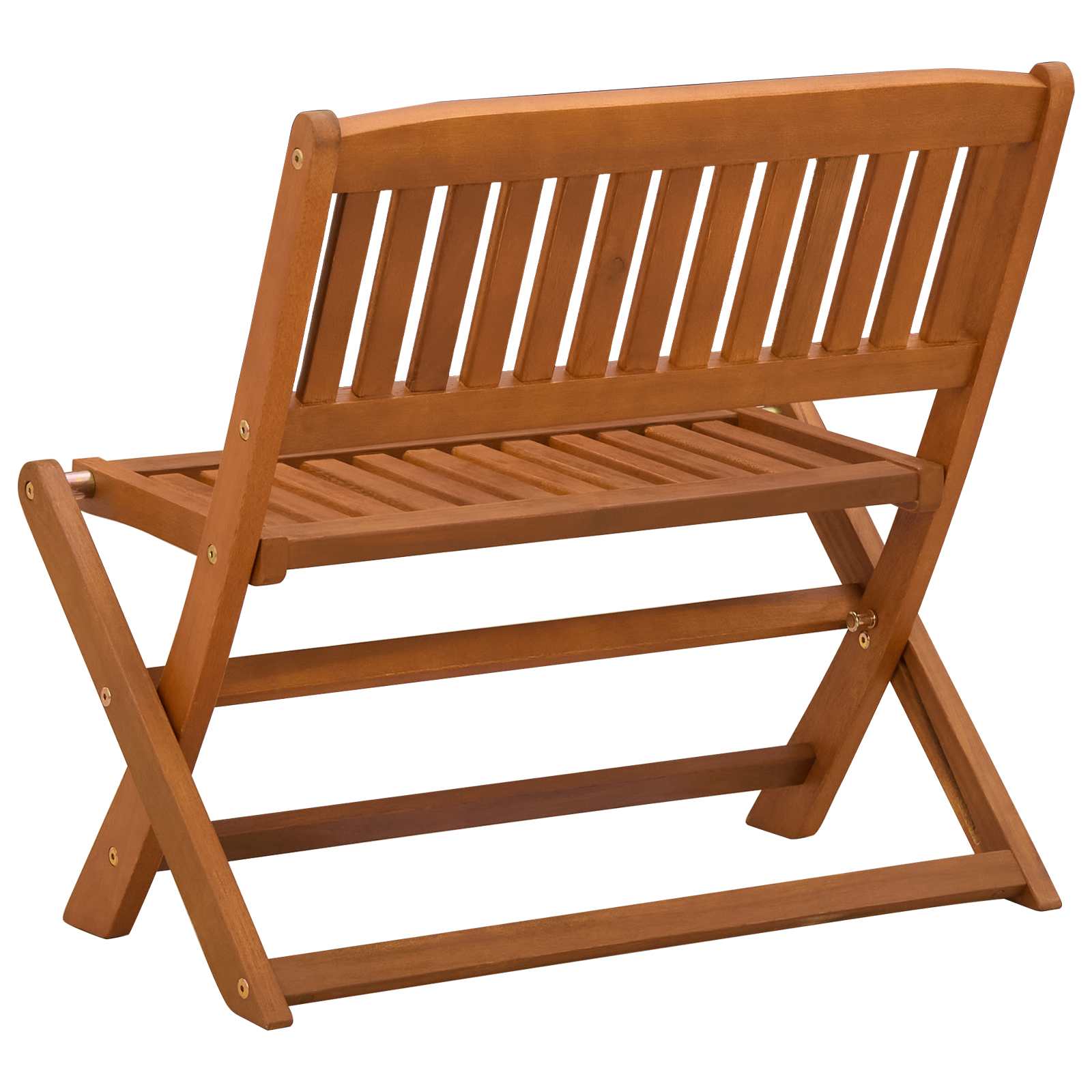 Kinderbank Bruin 61 x 38 x 57 cm Massief Eucalyptus Hout