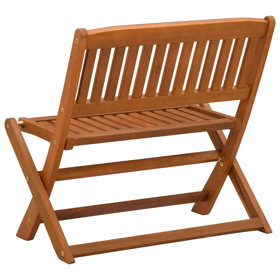 Kinderbank Bruin 61 x 38 x 57 cm Massief Eucalyptus Hout
