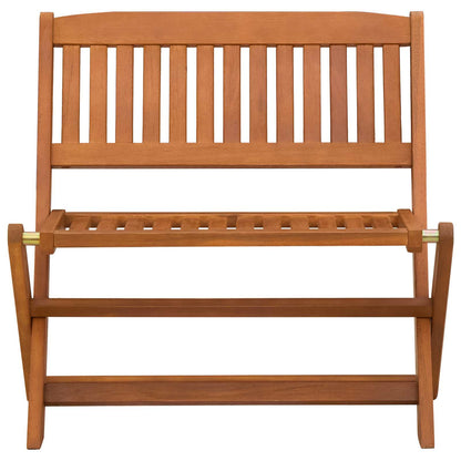 Kinderbank Bruin 61 x 38 x 57 cm Massief Eucalyptus Hout
