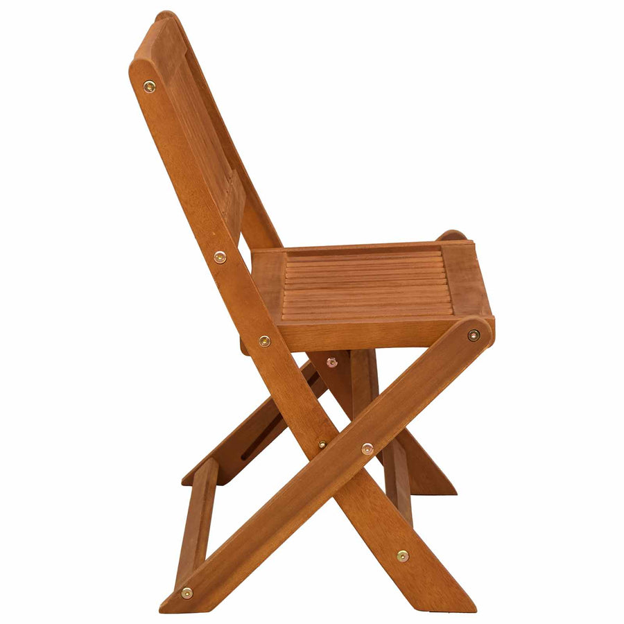 Kinderbank Bruin 61 x 38 x 57 cm Massief Eucalyptus Hout