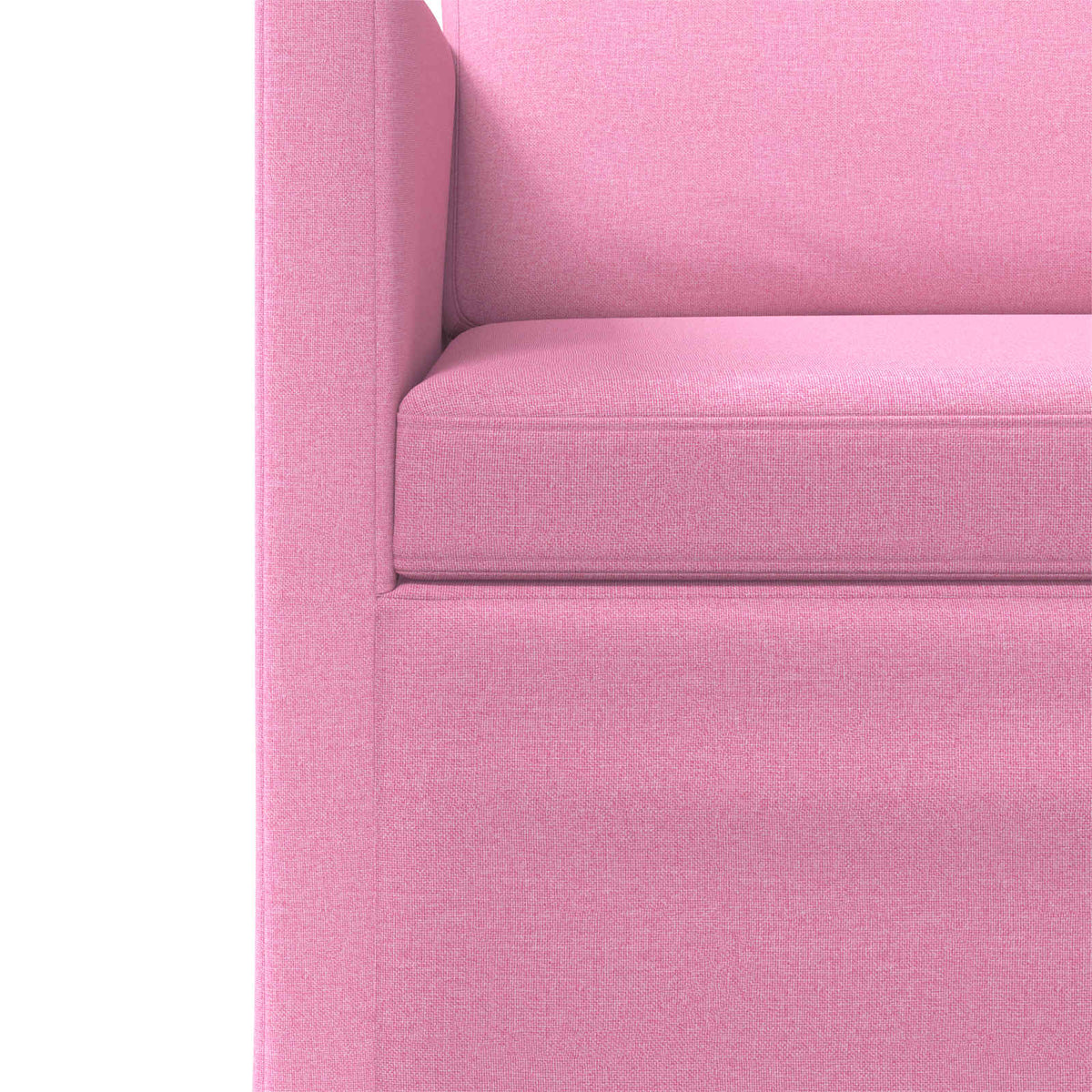 Bankstel 2 pcs Roze Stof