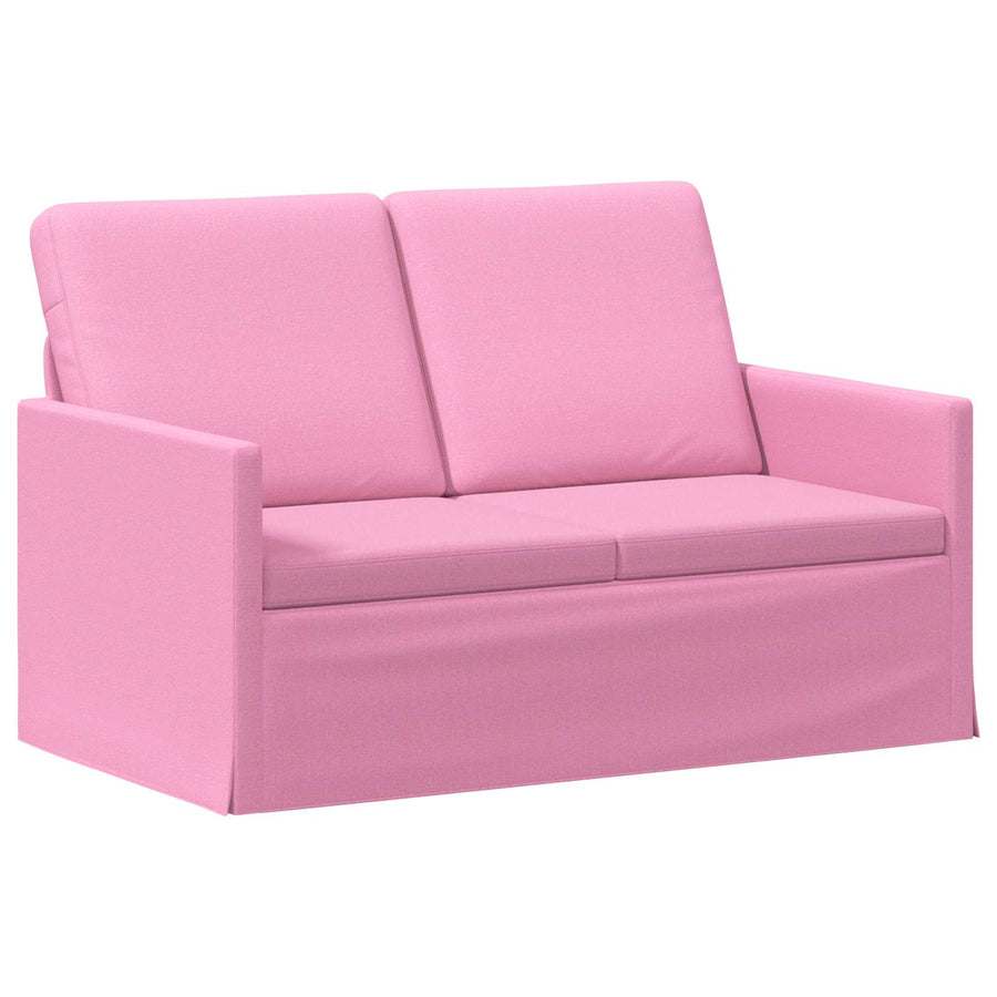 Bankstel 2 pcs Roze Stof