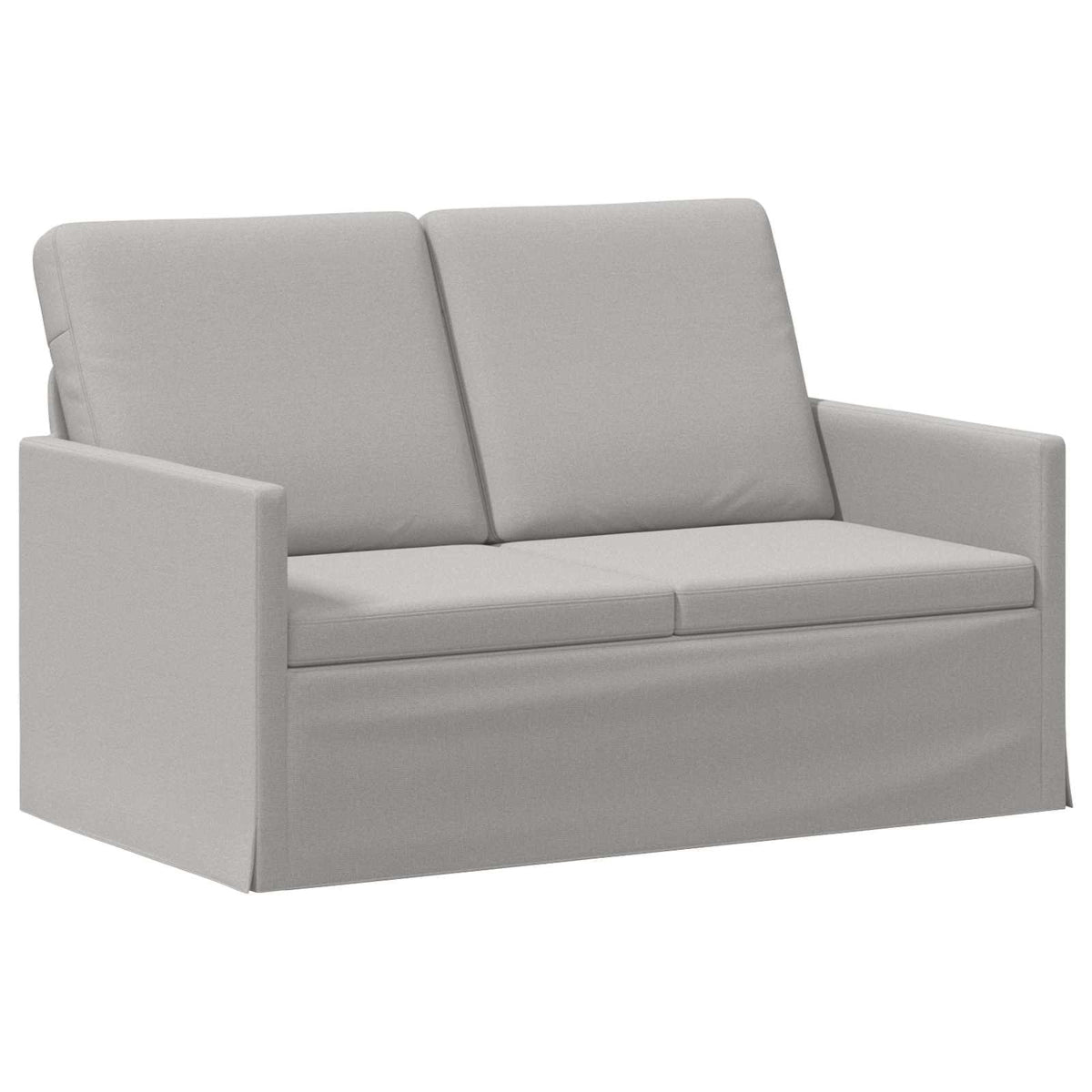 Bankstel 2 pcs Wolkengrijs Stof