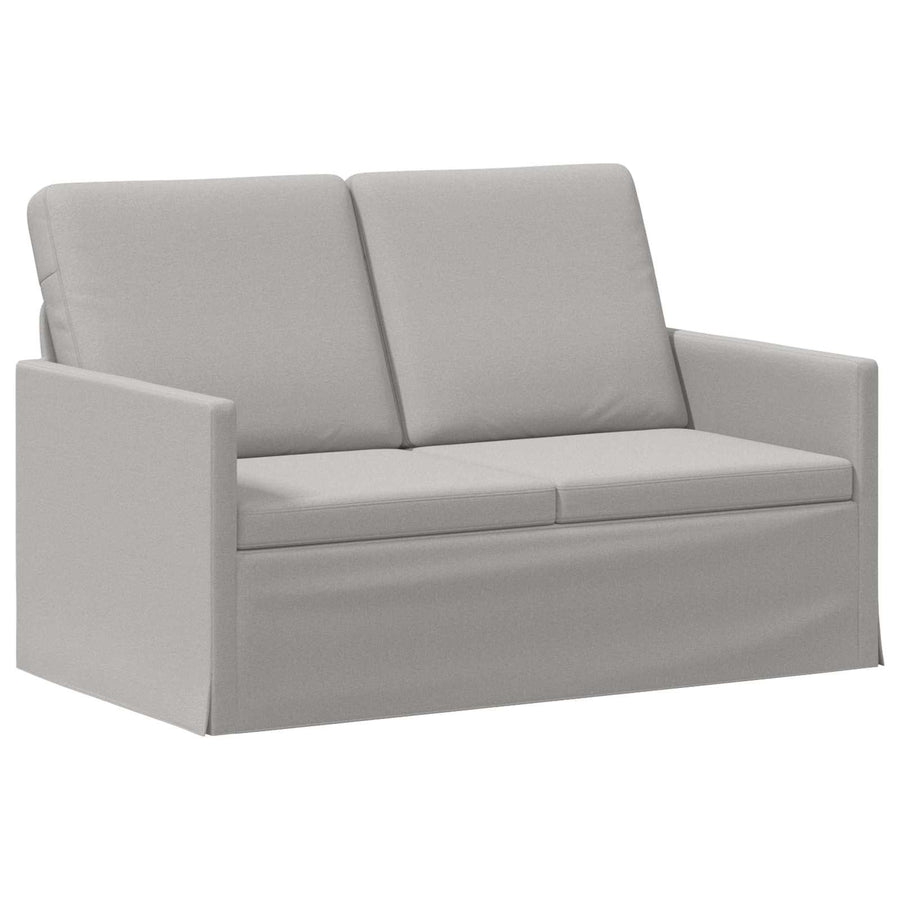 Bankstel 2 pcs Wolkengrijs Stof