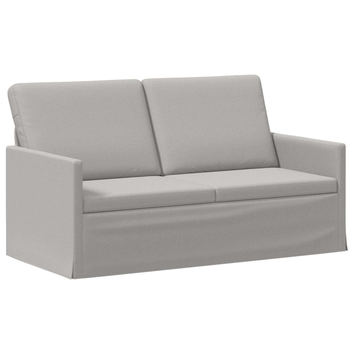 Bankstel 2 pcs Wolkengrijs Stof