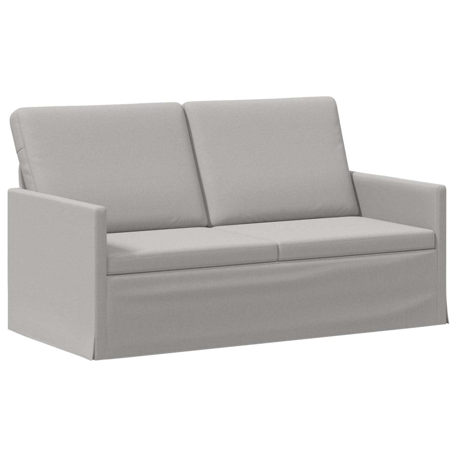 Bankstel 2 pcs Wolkengrijs Stof