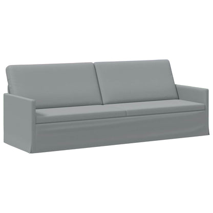Bankstel 2 pcs Lichtgrijs Stof