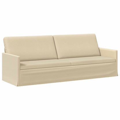 Bankstel 2 pcs Crèmekleurig Stof