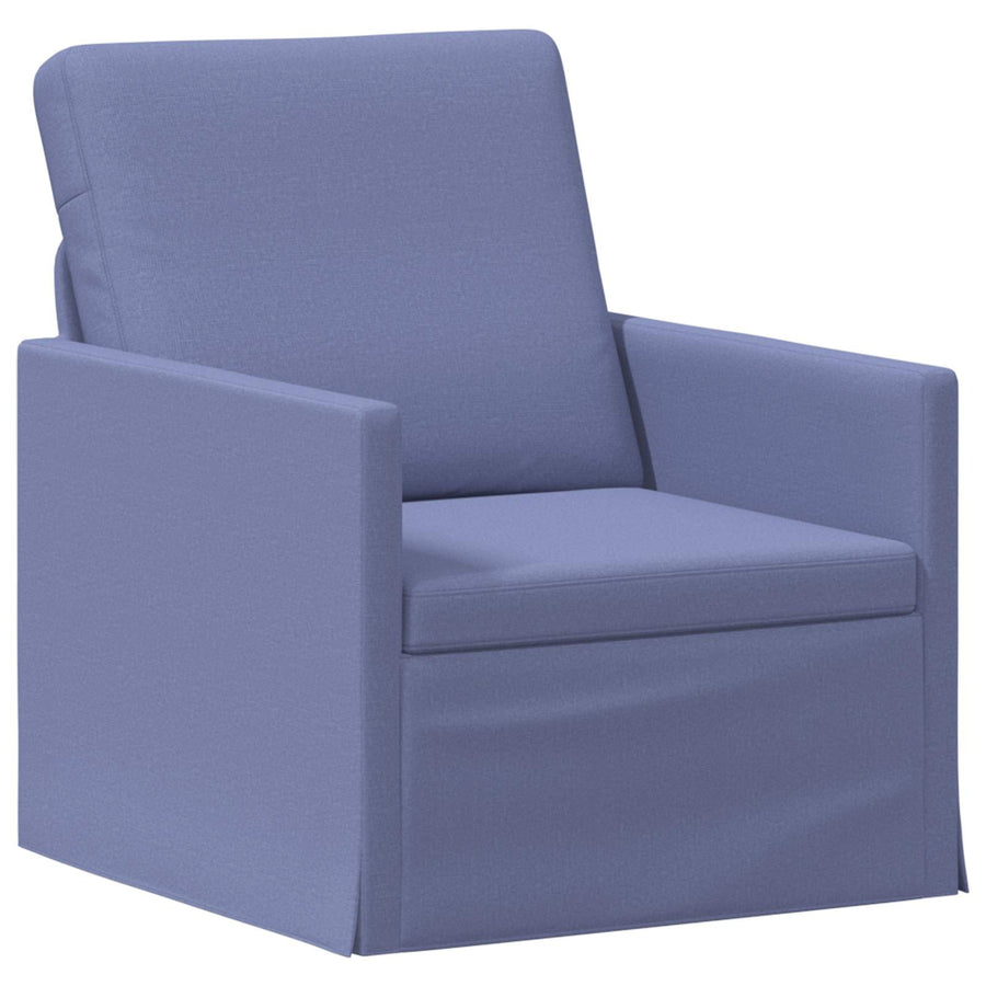 Bankstel 2 pcs Jeans Blauw Stof