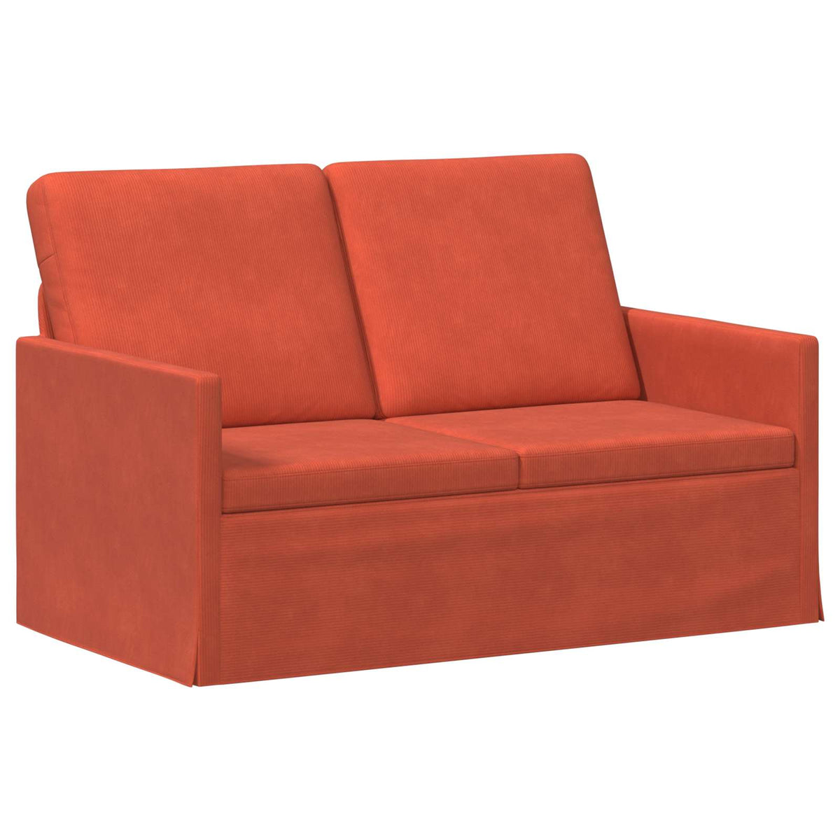 Bankstel 2 pcs Rood-oranje Katoen Stof