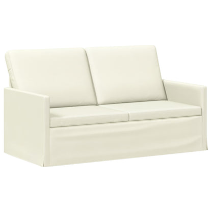 Bankstel 2 pcs Crèmekleurig Katoen Stof