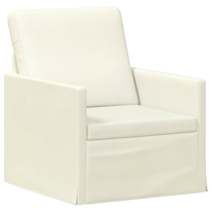 Bankstel 2 pcs Crèmekleurig Katoen Stof