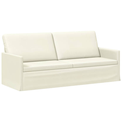Bankstel 2 pcs Crèmekleurig Katoen Stof
