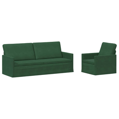 Bankstel 2 pcs Jungle Groen Katoen Stof