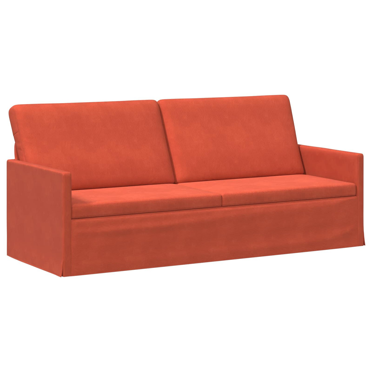 Bankstel 2 pcs Rood-oranje Katoen Stof