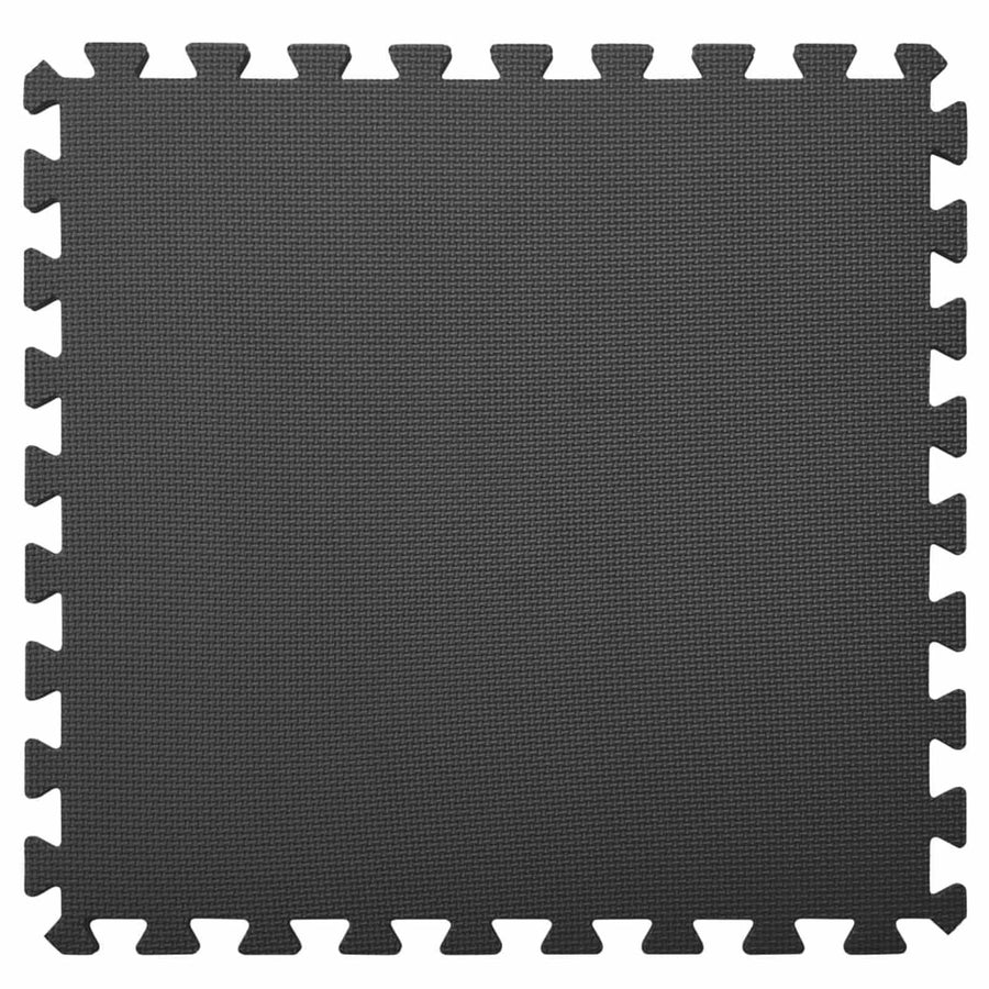 Zwembad Grondmat 6 pcs Zwart 2,16 ㎡ EVA Schuim
