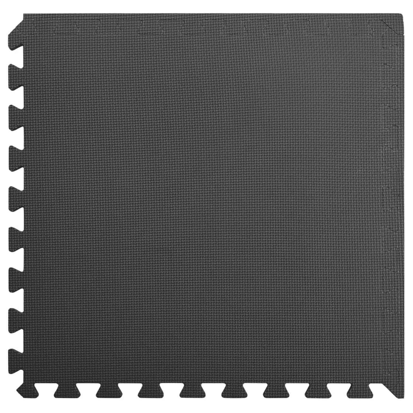 Zwembad Grondmat 6 pcs Zwart 2,16 ㎡ EVA Schuim